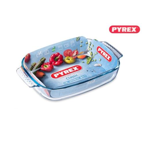 Pyrex - Teglia rettangolare in vetro borosilicato 31 x 20 cm