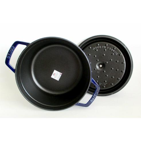 Staub - Casseruola cocotte in ghisa smaltata cm 22 blu
