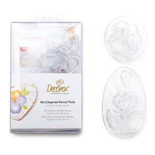 SET 5 IMPRIMIDECORI VIOLA