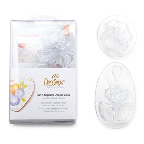 SET 5 IMPRIMIDECORI VIOLA