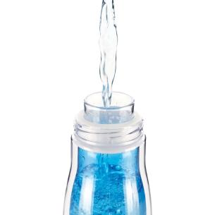 Zoku - Bottiglia in vetro borosilicato 475 ml azzurro 2