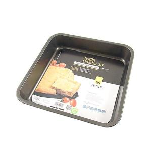 Vespa - Teglia Quadra in Alluminio Antiaderente Sfornatutto 30 cm