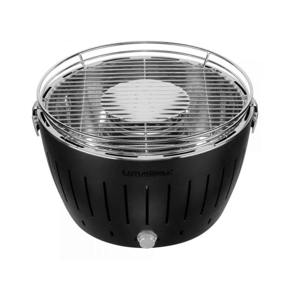 Lotusgrill - Barbecue a Carbone senza Fumo L New Nero