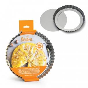 Decora - Stampo Crostata Fondo Mobile 20x3.5 h cm 2