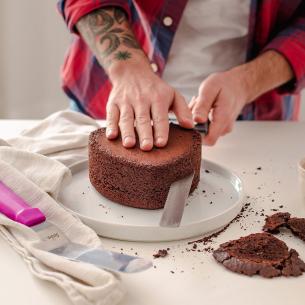 Decora - Coltello Seghettato per Pan di Spagna 30 cm 2