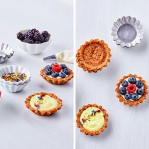 Decora - Stampi per Tartellette Alluminio 8x2h cm. 10 pz 2