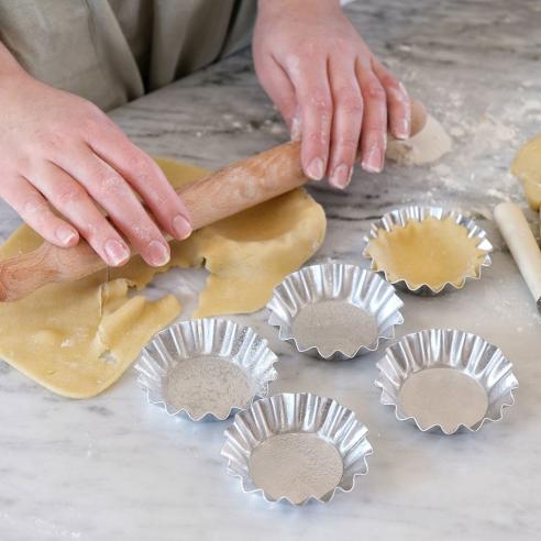 Decora - Stampi per Tartellette Alluminio 8x2h cm. 10 pz