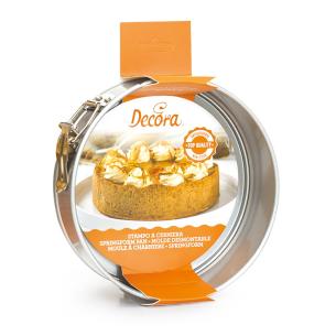 Tortiera Decora - Stampo a Cerniera Tonda in Alluminio Anodizzato