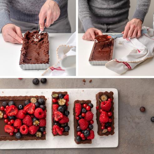 Decora - Stampo Crostata Fondo Mobile 35x11x2.5h cm