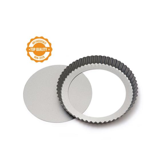 Decora - Stampo Crostata Fondo Mobile 30x3.5 h cm