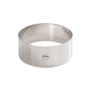 Decora -  Sagoma per dolci acciaio inox cerchio diametro 16