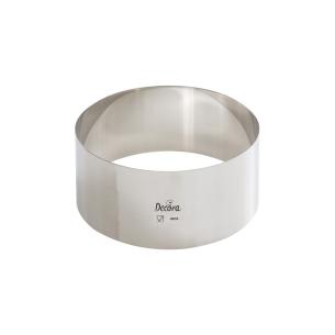 Decora - Cerchio Inox Diam. 12 x h 6 cm