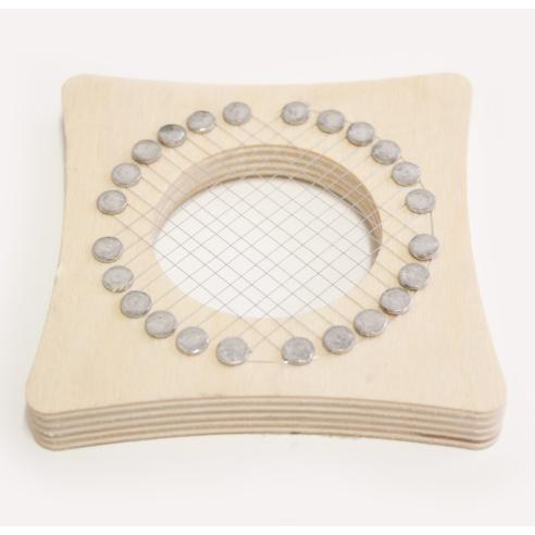 Calder - Taglia Puntarelle in multistrato betulla e filo in acciaio Made in Italy