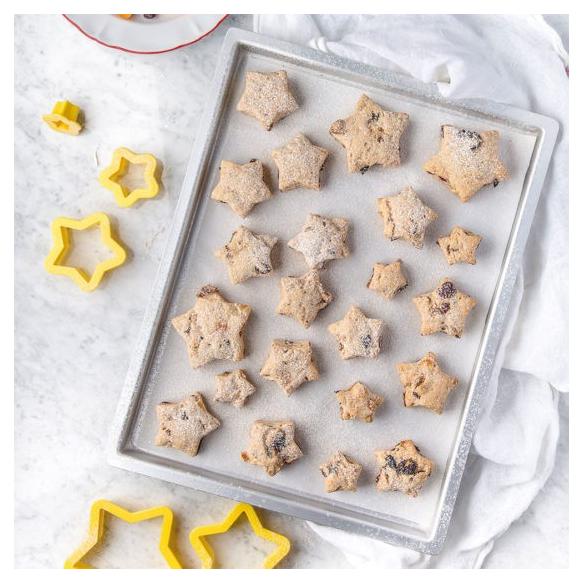 Decora - Teglia Rettangolare Professionale in Alluminio Anodizzata 30x40x2.5 cm