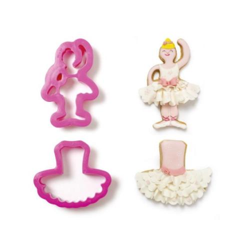 Decora - Set 2 Tagliapasta BALLERINA E TUTU