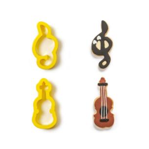 Decora - Set 2 Tagliapasta CHIAVE DI SOL E VIOLINO 2