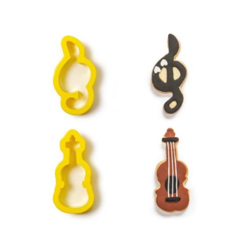 Decora - Set 2 Tagliapasta CHIAVE DI SOL E VIOLINO