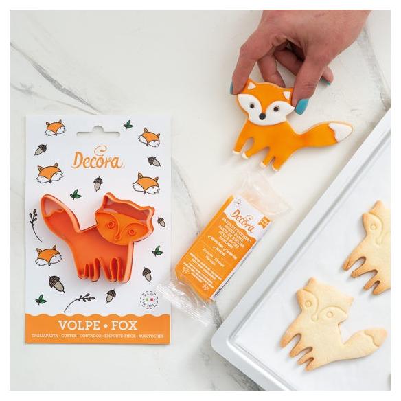 Decora - Tagliapasta per biscotti forma volpe