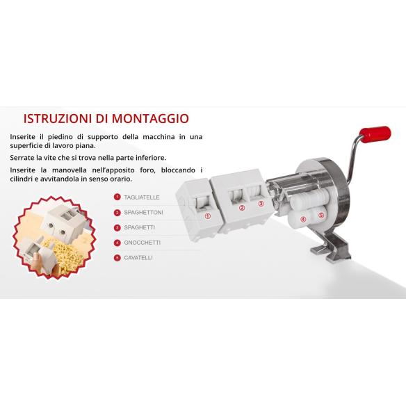 Macchina per la pasta cavatelli Big Mama