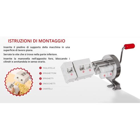 Macchina per la pasta cavatelli Big Mama