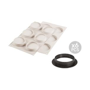 Silikonmart - Stampo in Silicone 6 anelli 80 mm 2