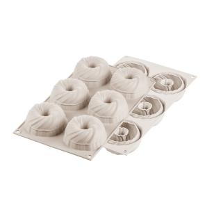 Silikonmart - Stampo in Silicone Mini Intreccio 7,5 cm 2