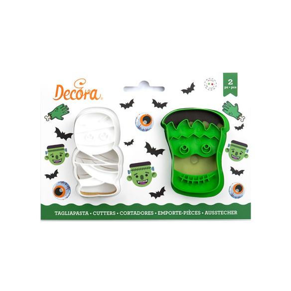 Decora - Set 2 Tagliapasta Monsters