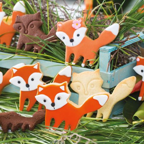 Decora - Tagliapasta per biscotti forma volpe