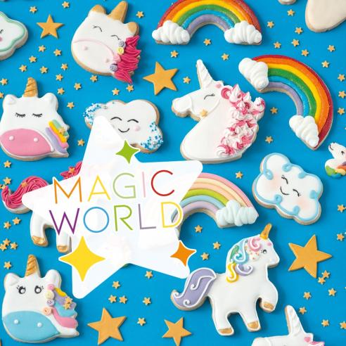 Decora - Kit 2 Tagliapasta Arcobaleno e Nuvola