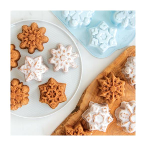 Nordic Ware - Stampo 6 Fiocchi di Neve Disney Frozen II