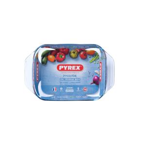 Pyrex - Teglia rettangolare in vetro borosilicato 31 x 20 cm 2