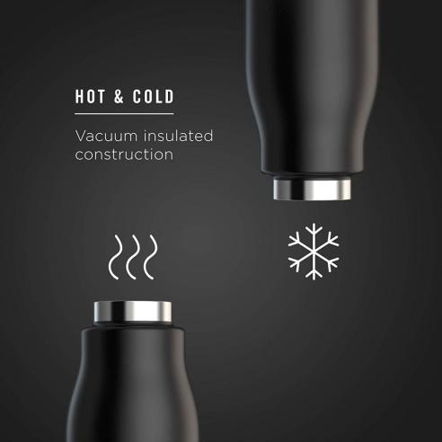 Thermos termico Zoku - Bottiglia termica in Acciaio Inox 18/8 500 ml