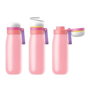 Zoku - Bottiglia Bimbo Ultraleggera in Acciaio Inox 500 ml Rosa 2