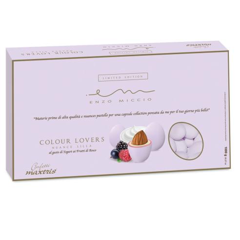 Maxtris - Confetti Nuance Lilla Gusto Frutti di Bosco 1 kg Senza Glutine
