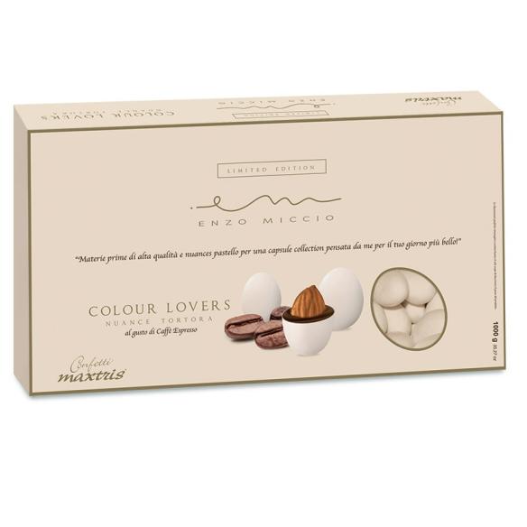 Maxtris - Confetti Nuance Tortora Gusto Caffè 1 kg Senza Glutine
