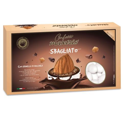 Maxtris - Confetti Sbagliato Ciocomandorla 1 kg Senza Glutine