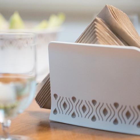 Stefanplast - Portatovaglioli in Plastica Blu Tosca