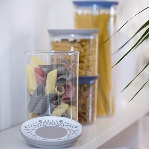 Stefanplast - Barattolo Tondo 2,2lt Blu Tosca