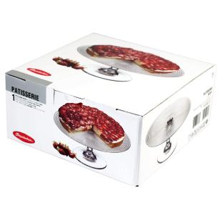 Pasabahce - Alzatina in Vetro Trasparente Diametro 28cm 2