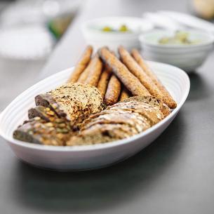 Guzzini - Vassoio da Portata Tierra Bianco Latte 41 cm 2