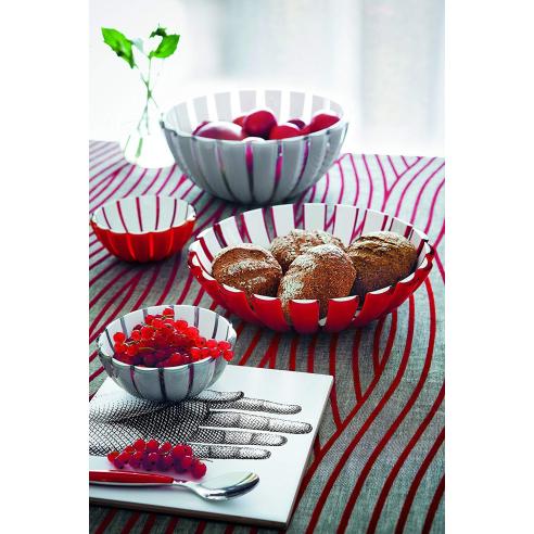 Insalatiera  Guzzini - CiotolaContenitore M 20 cm Grace Grigio Cielo