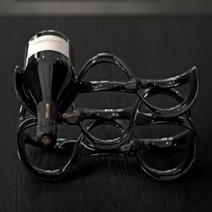 Guzzini - Cantinetta Porta Bottiglie Universale Cuvée Nero 2