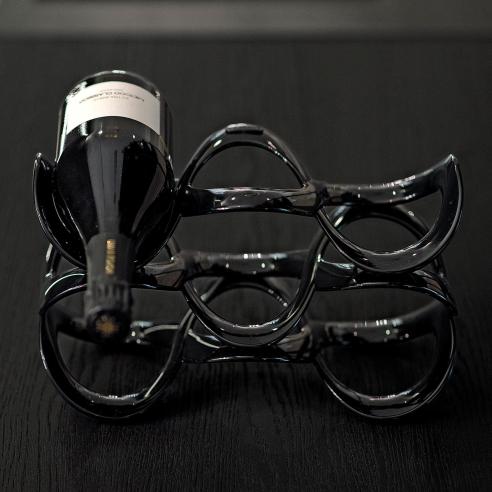 Guzzini - Cantinetta Porta Bottiglie Universale Cuvée Nero