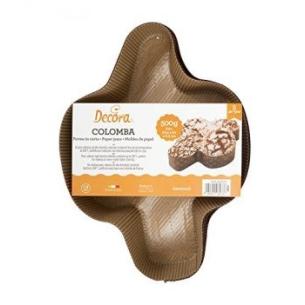 Decora - Set 5 Forme stampi colomba in carta da 500 gr 2