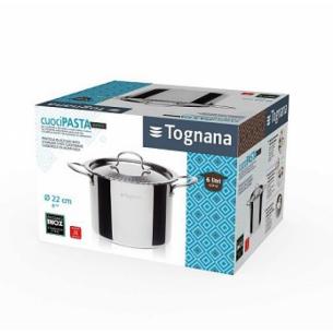 Tognana - Pentola Pasta Pot con Coperchio Scolapasta Cm 22 2