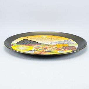 Vespa - Teglia Forata per Pizza in Alluminio Antiaderente 34 cm 2