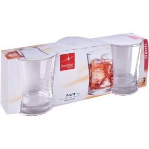 Bormioli - Bicchiere Vetro Aura da Vino 24cl da 3 pz 2