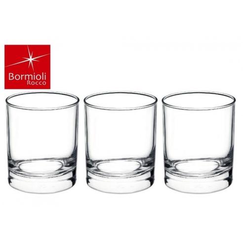 Bormioli - Bicchiere acqua in vetro modello cortina 25cl da 3 pz