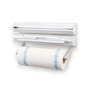 Tescoma - Portarotolo da Cucina a Parete 3 in 1 Onwall Porta Rotolo