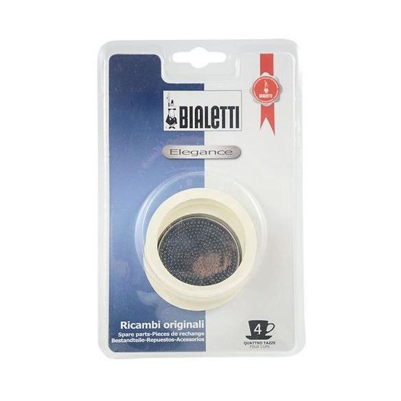 BLISTER 3 GUARNIZIONI + 1PIASTRINA ACCIAIO 4TZ